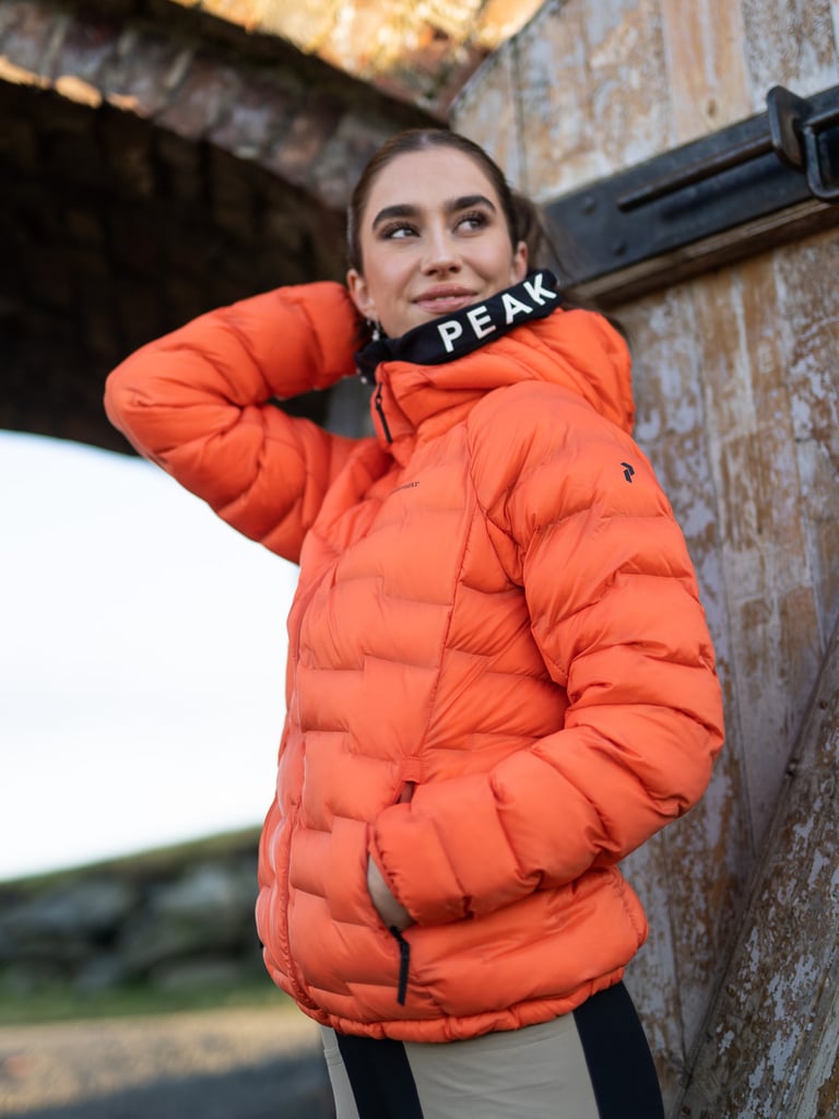 Peak Performance Argon Hood Jacket - Oransje | Getinspired.no