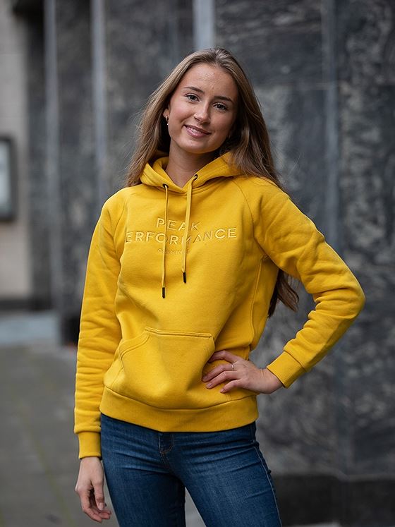 Peak Performance Original Hood Yellow Flow