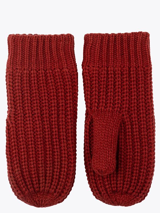 Twentyfour Mellow Rib Strikkevott Mørk Rust