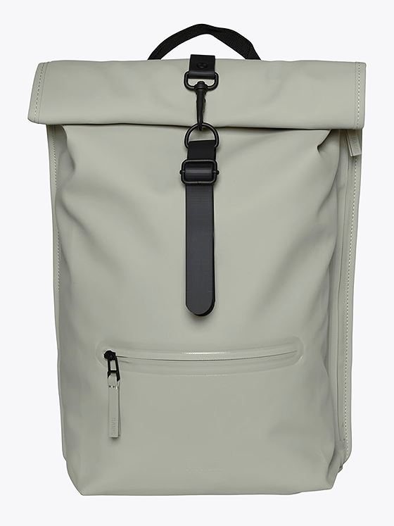 Rains Rolltop Rucksack Cement