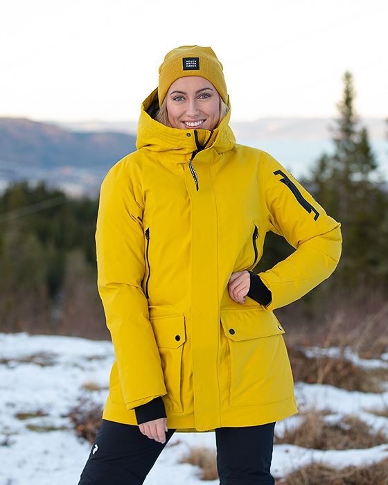 Peak Performance Hyper Parka Yellow Flow