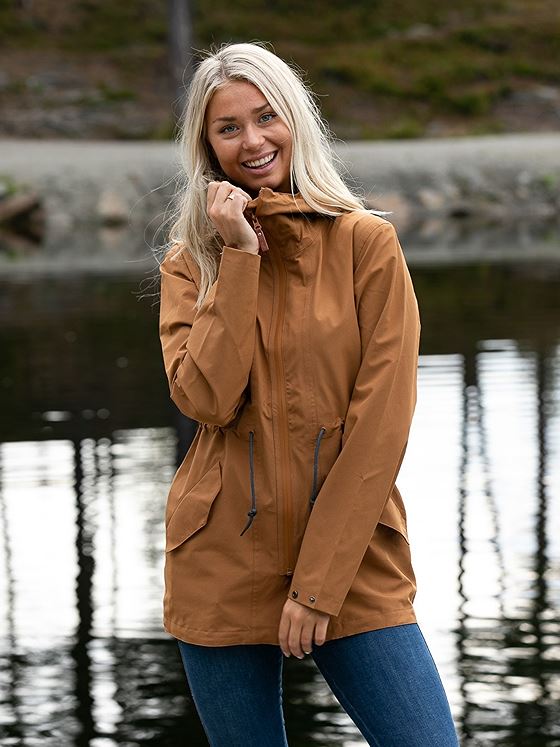 Twentyfour Mellow 2-Lags Jakke Mørk Kamel