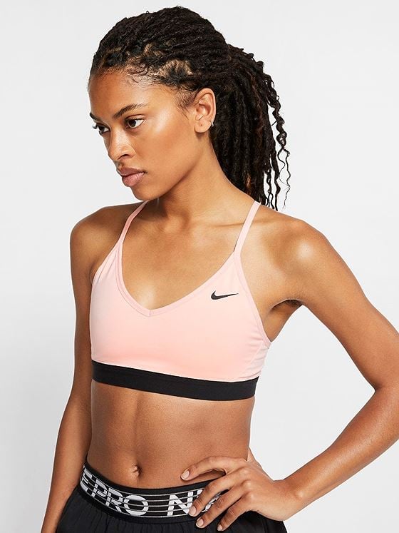 Nike Indy Sports Bra Washed Coral/ Black