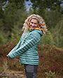 Bergans Cecilie Down Light Anorak Light Forest Frost / Forest Frost