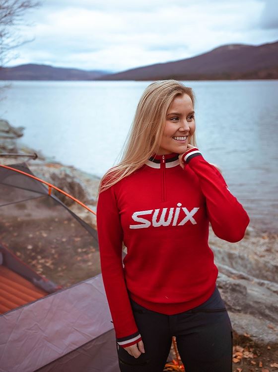 Swix Blizzard Logo Sweater Swix Red