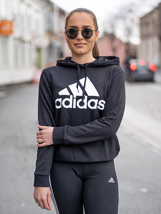 adidas BL FT Hoodie Black / White