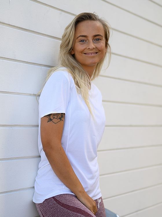 adidas FR SN SS Tee Hvit