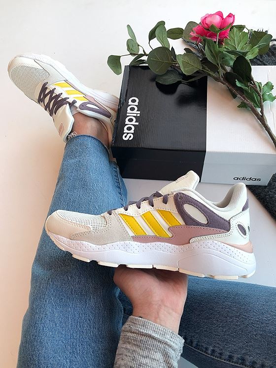 adidas Crazychaos Cloud White/ Eqt Yellow/ Lecacy Purple