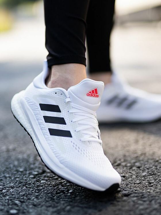 adidas Solar Glide 3 stripes W Cloud White/ Core Black/ Signal Pink