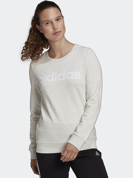 adidas Linear Sweat Off White / White