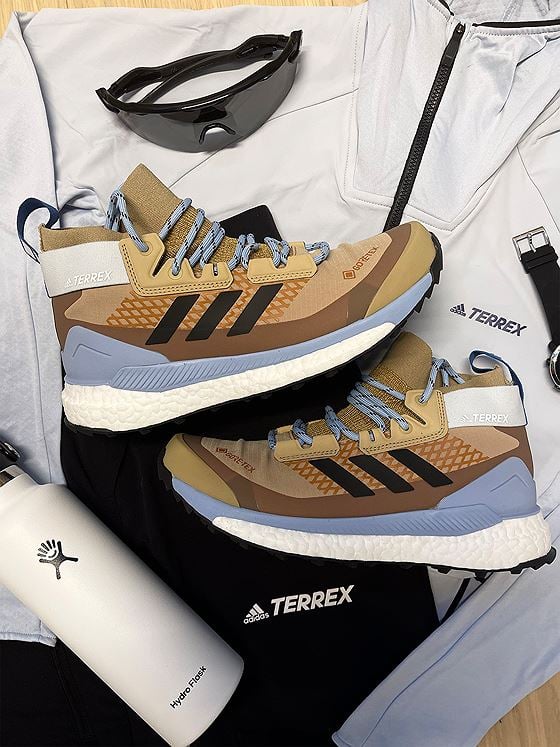adidas Terrex Free Hiker GTX Beige Tone / Core Black / Ambient Sky