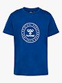 Hummel Tres Circle T-Shirt Short Sleeve Estate blue