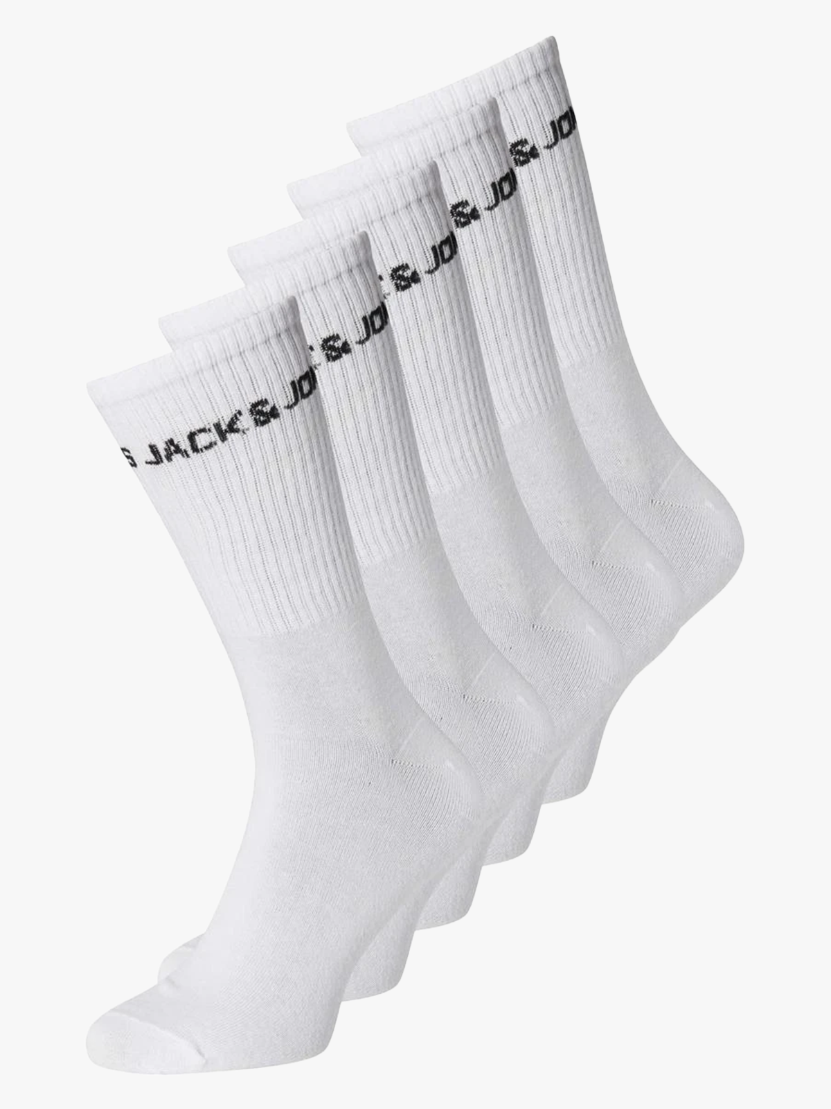Bilde av White Basic Logo Tennis Sokker 5-pakning Noos str. 33/37