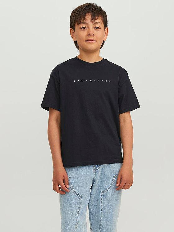 Jack and Jones Junior Star Tee Junior Black
