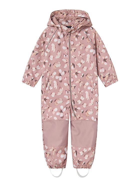 Name It Alfa08 Softshell Suit All Over Print Deauville Mauve