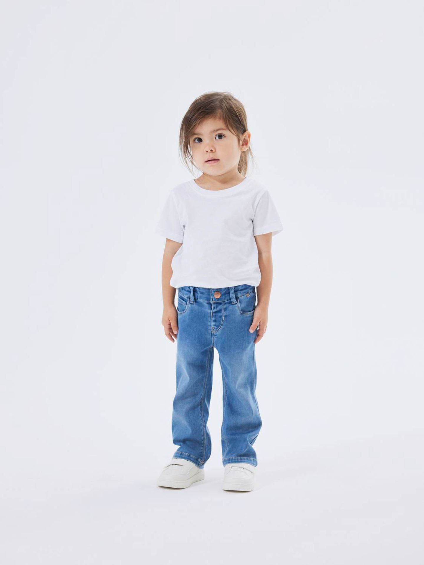Light Blue Denim Salli Bootcut Jeans Noos str. 98