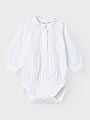 Name It Terina Long Sleeve Shirtbody XXIV Bright White