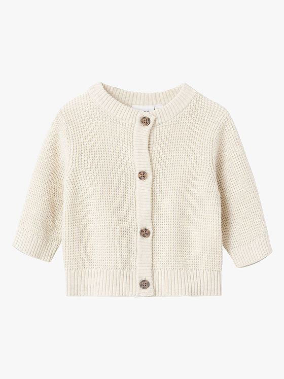 Name It Bubba Long Sleeve Knit Cardigan Peyote Melange