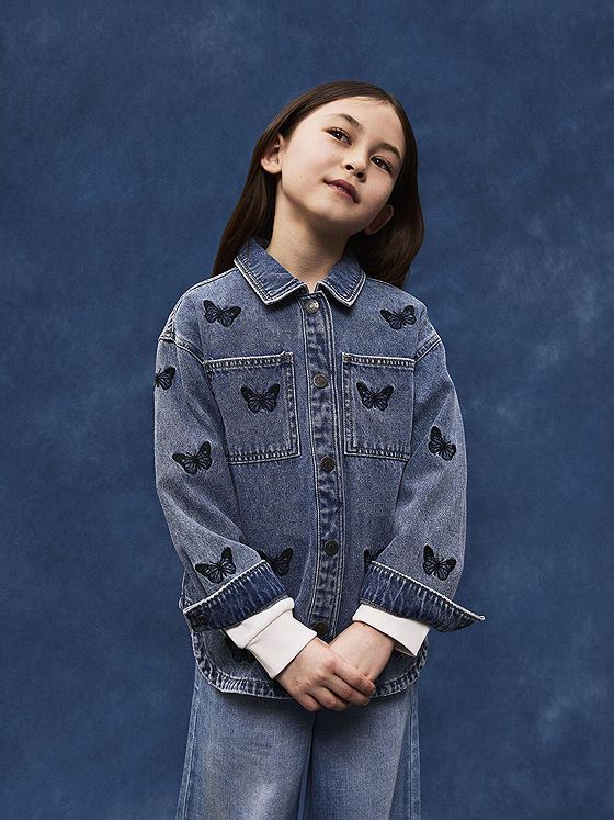 Name It Elly Denim Jacket Medium Blue Denim