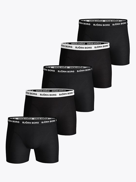 Björn Borg Essential Boxer 5pk Black