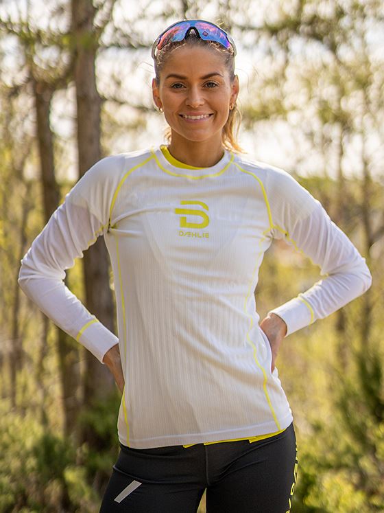 Dæhlie Long Sleeve Stamina Women Hvit