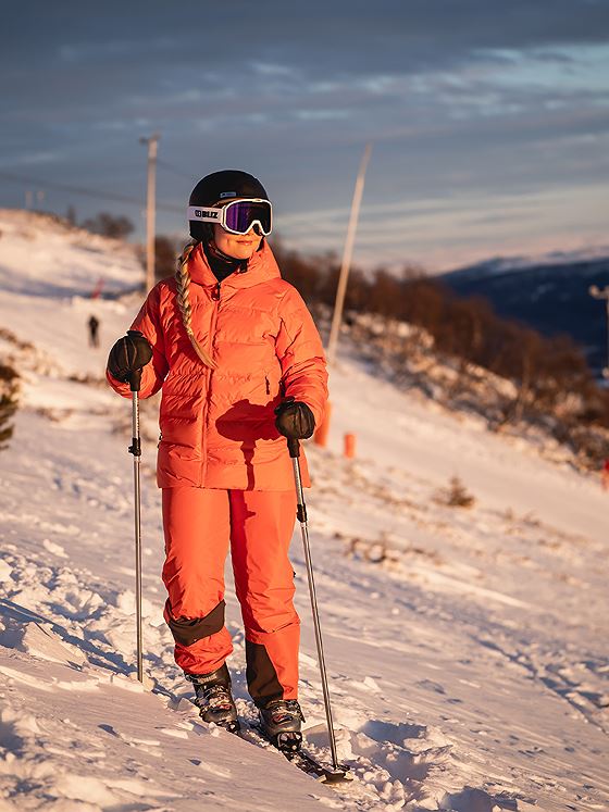 Bergans Stranda V2 Insulated W Pants Fiesta