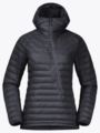 Bergans Cecilie Down Light Anorak Solid Charcoal / Solid Dark Grey