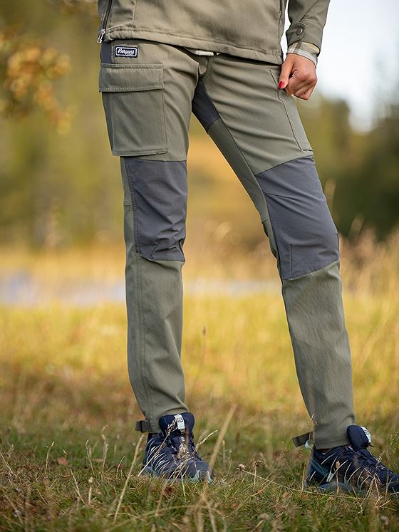 Bergans Nordmarka Hybrid Pant Green Mud / Solid Dark Grey