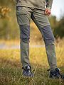 Bergans Nordmarka Hybrid Pant Green Mud / Solid Dark Grey