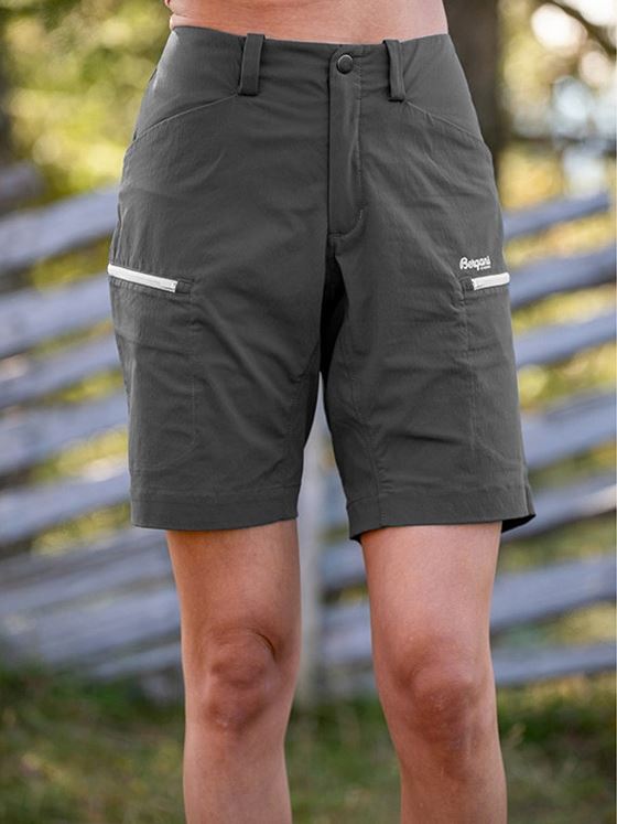 Bergans Utne Shorts Solid Charcoal / Aluminium