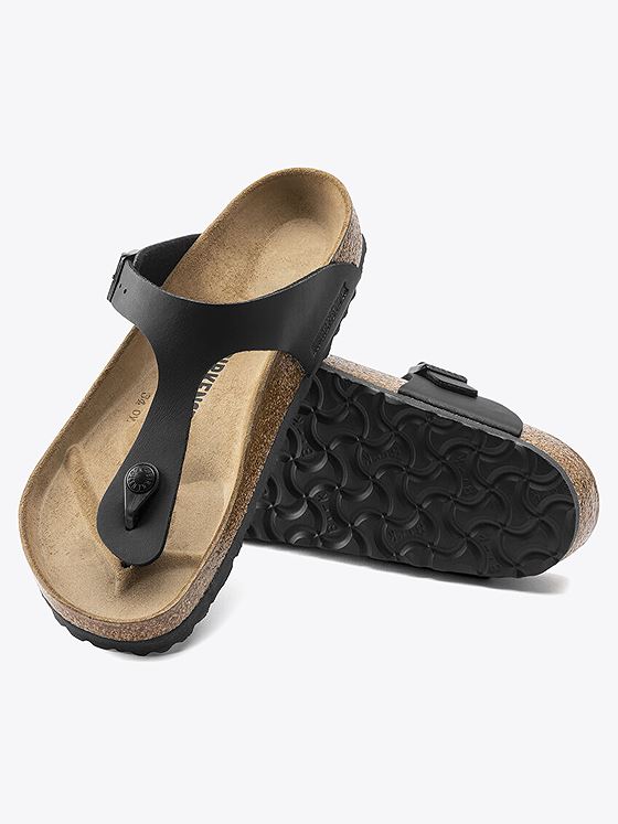Birkenstock Gizeh BirkoFlor Black