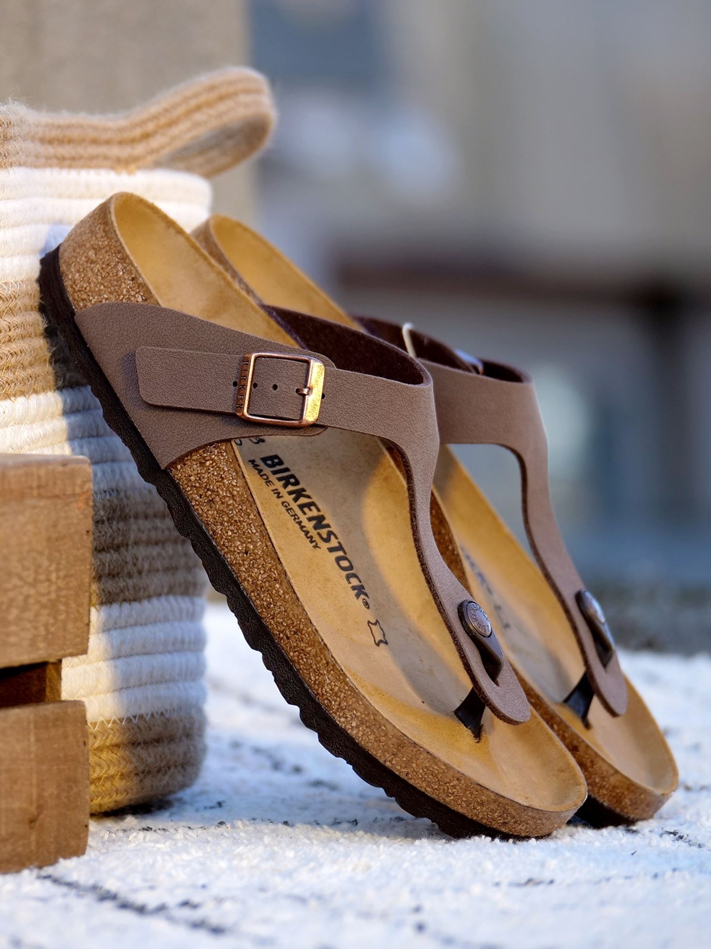 Birkenstock Gizeh Mocca Getinspired.no