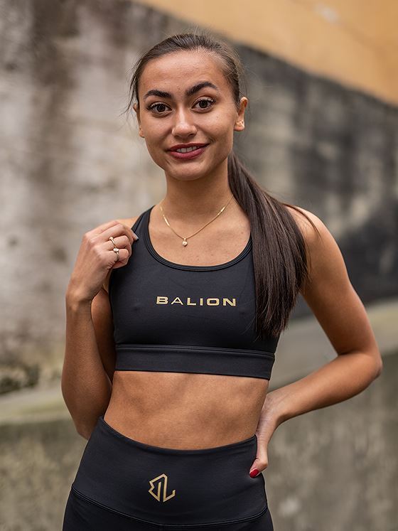 Balion Gold Digger Sports Bra Svart