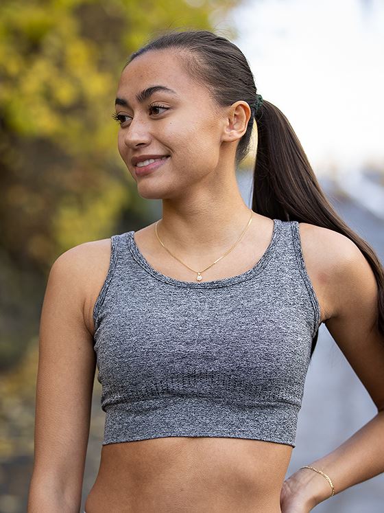 Balion Seamless Sports Bra Heather Grey