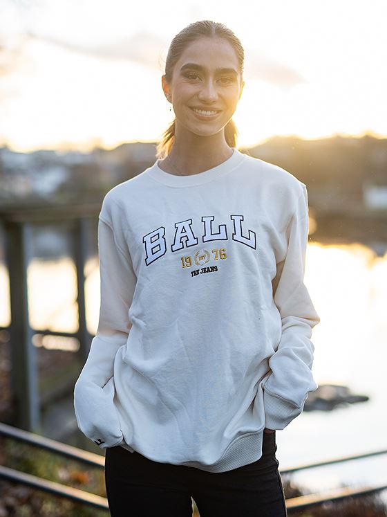 Ball L.Taylor Crew Neck Off white