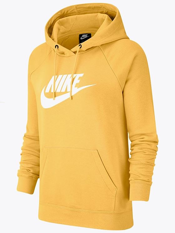 Nike Essential Hoodie Topaz Gold/ White