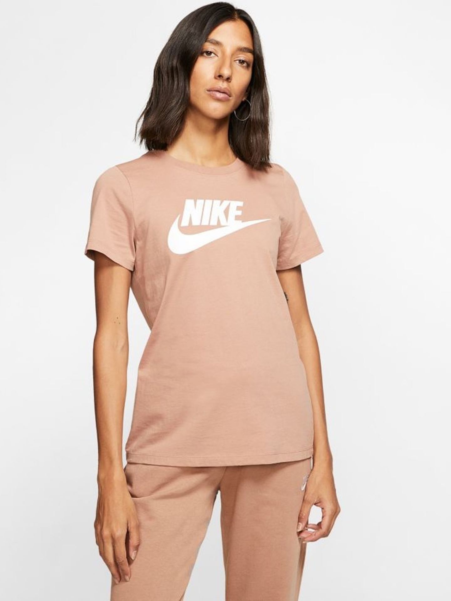 Nike Essential Tee Desert Dust/ White