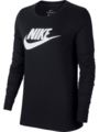 Nike Essential Long Sleeve Tee Black