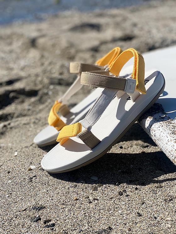 Camper Match Gul, hvit og beige