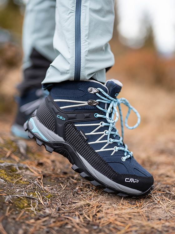 CMP Rigel Mid Boot Blue-Stone