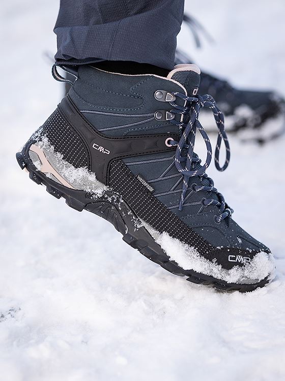 CMP Rigel Mid Boot Asphalt-Antracite-Rose