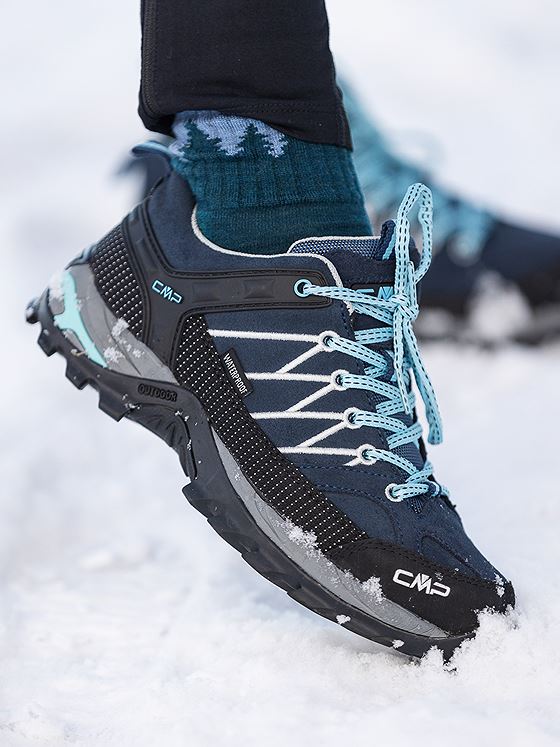 CMP Rigel Low Waterproof Outdoor Shoe Blue / Black