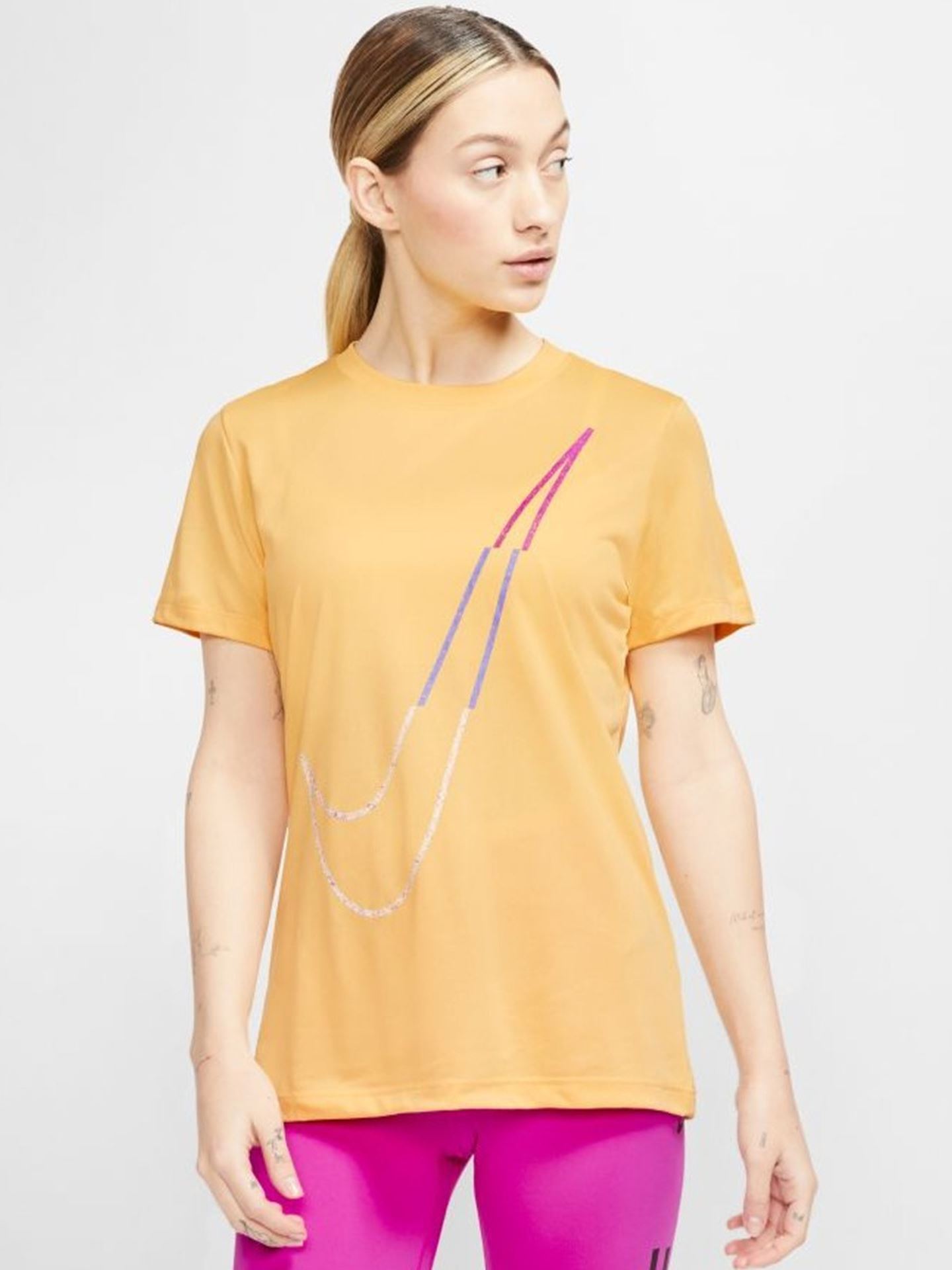Nike Dri-FIT Legend Icon Clash Tee Topaz Gold