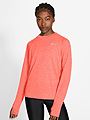 Nike Pacer Crew Long Sleeve Bright Mango/ Reflective Silver