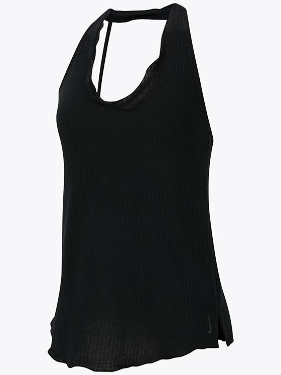 Nike Yoga Core Collection Tank Black/ Dark Smoke Grey