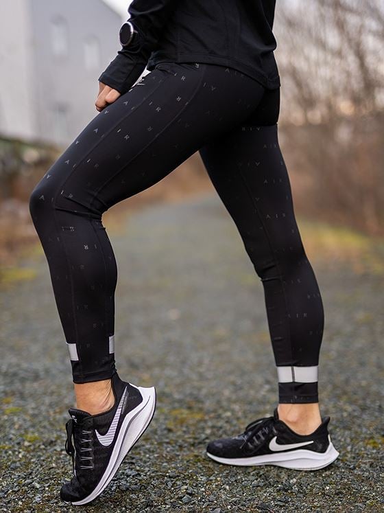 Nike Air Tights Black/ Reflective Silver