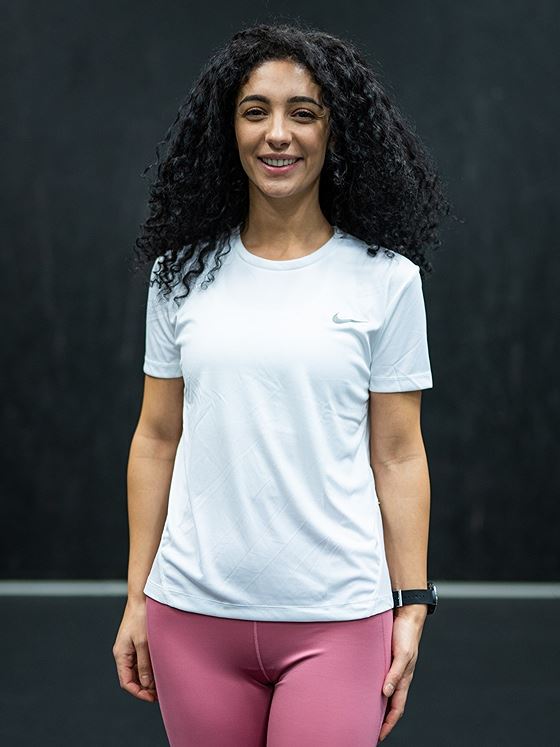 Nike Miler Tee Short Sleeve White