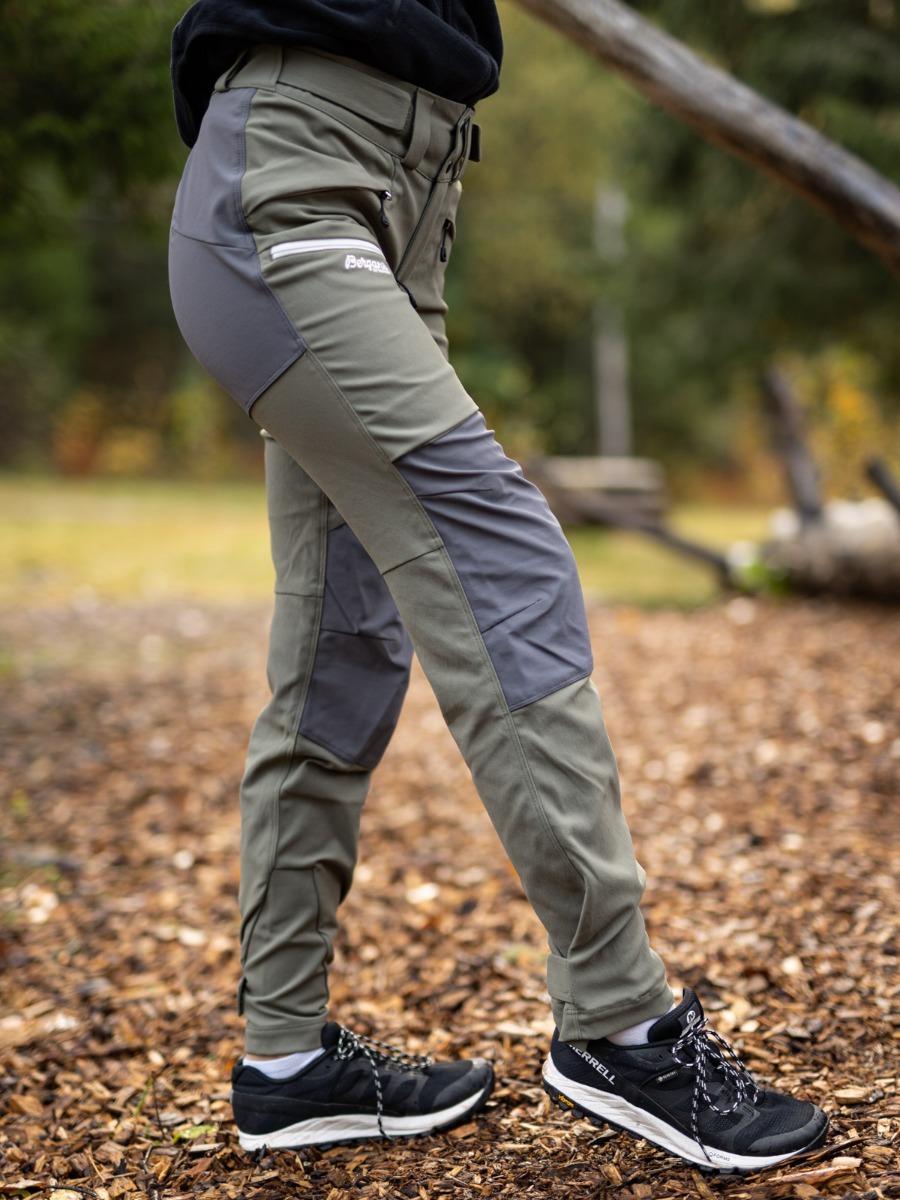 Bergans Rabot 365 Hybrid Pants Green Mud / Solid Dark Grey / Silver Grey
