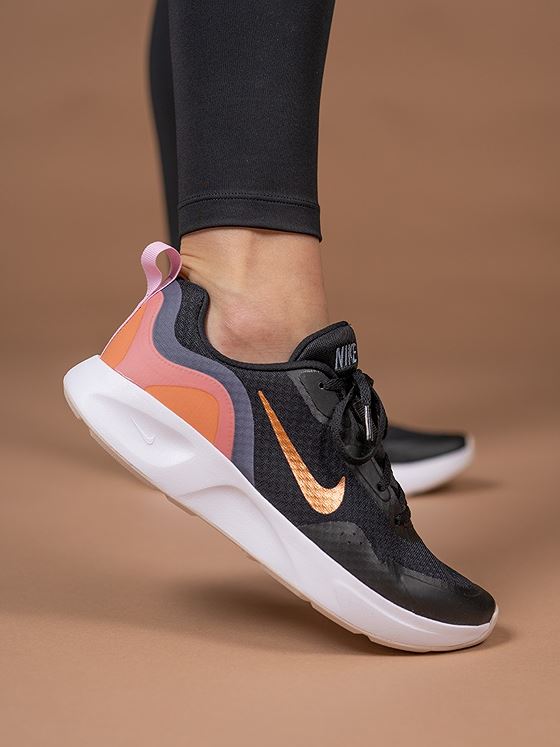 Nike Wearallday Black/ Metallic Copper-Ozone Blue