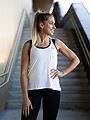 Under Armour Knock Out Tank White/ Black